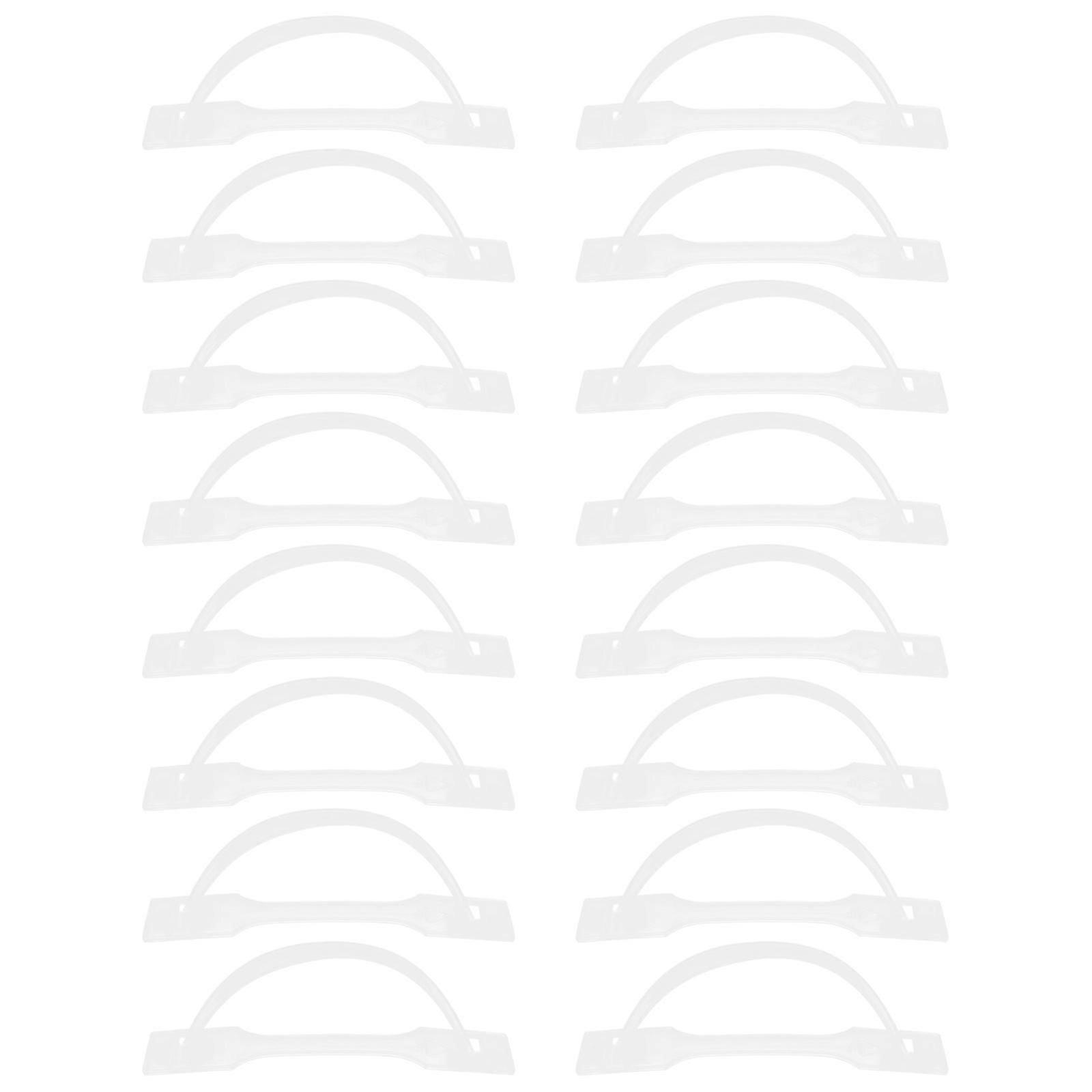 Cake Box Plastic Handle for Paper Gift Boxes with 100Sets Included