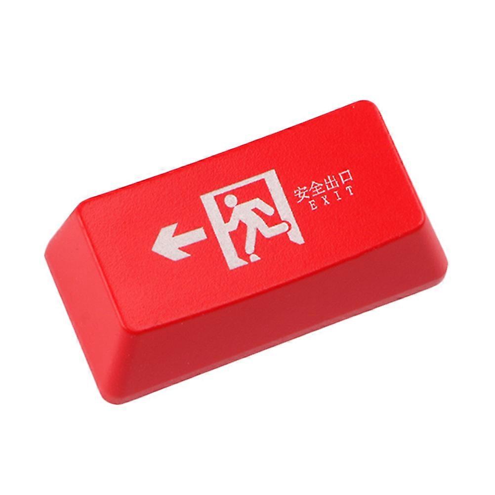 Mechanical Keyboard Key Red Backspace Replacement Key Cap for Decor