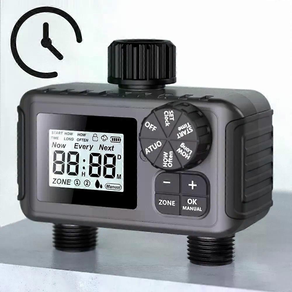 25mm 3/4" Garden LCD Digital Smart Timer Outdoor Greenhouse Drip Irrigation System Automatic Programming Watering Tap Controller