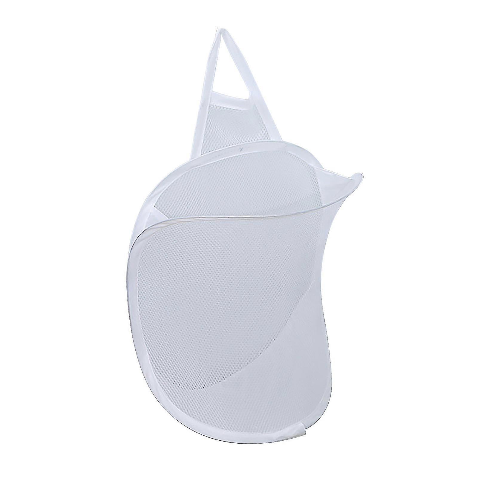 Space-Saving Hanging Laundry Hamper, Portable, Foldable Polyester