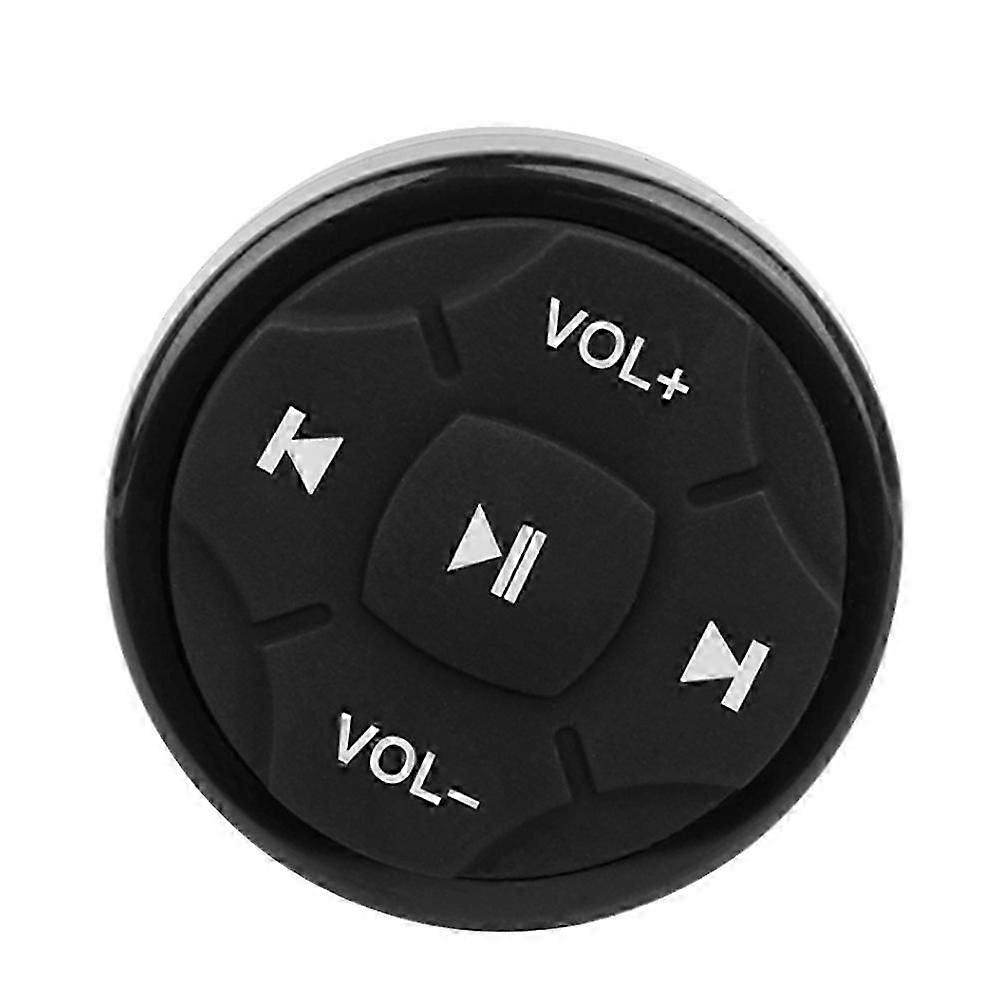 Steering Wheel Remote Control,Wireless Bluetooth 4.0 Media Button Music Play Remote Control for IOS/Android JP