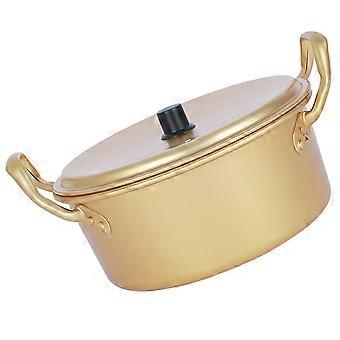 Small Pot Ramen Cooker for Kitchen Use 4Pcs Aluminum Noodle Pot