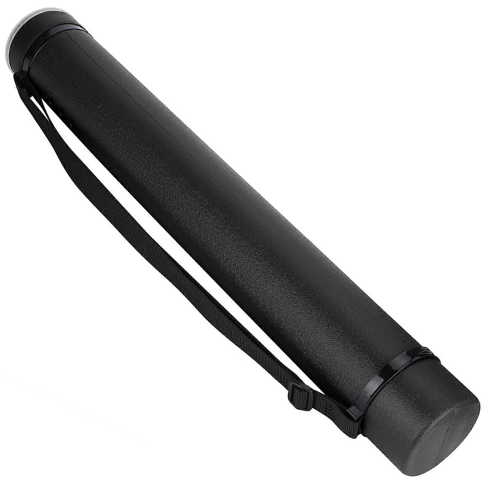 Drawing Storage Tube Extendable Thickened Telescopic Collection Poster Drafting CaseBlack