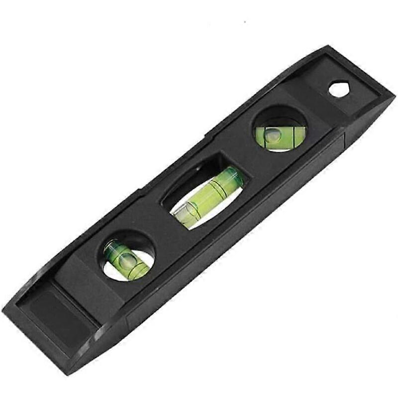 Compact Level, 3-Level Magnetic Bubble Level Measuring Tool, ABS and Acrylic Leveling Tool