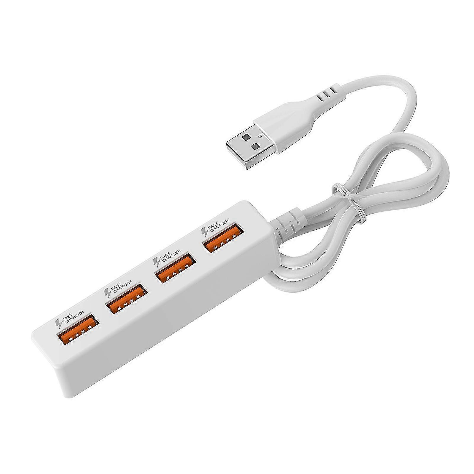 USB2.0 4-Way Charging Splitter
