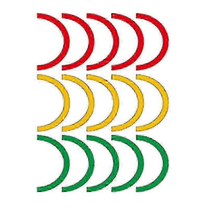 Arc-Shaped Pressure Gauge Labels