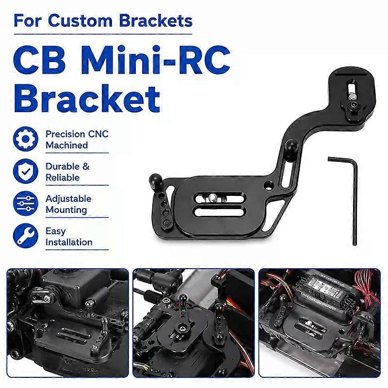 Custom Brackets CB Mini-RC Bracket for Canon and Nikon camera / flash combinations Camera Mounting