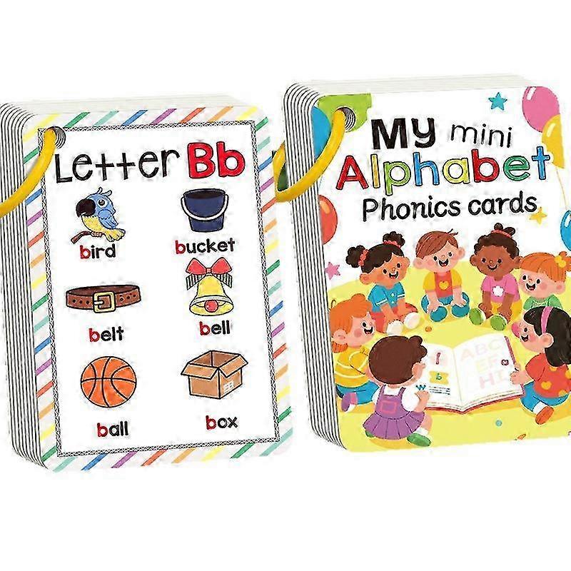 Ring-Bound Mini Phonics Flashcards
