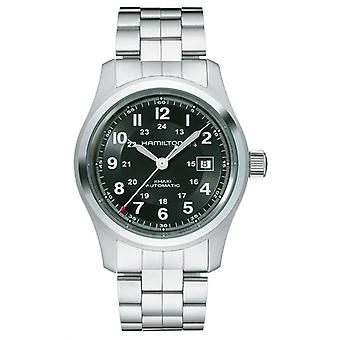 Hamilton khaki auto 42mm watch watch watch for Men Analog Automatic with stainless steel bracelet H70515137