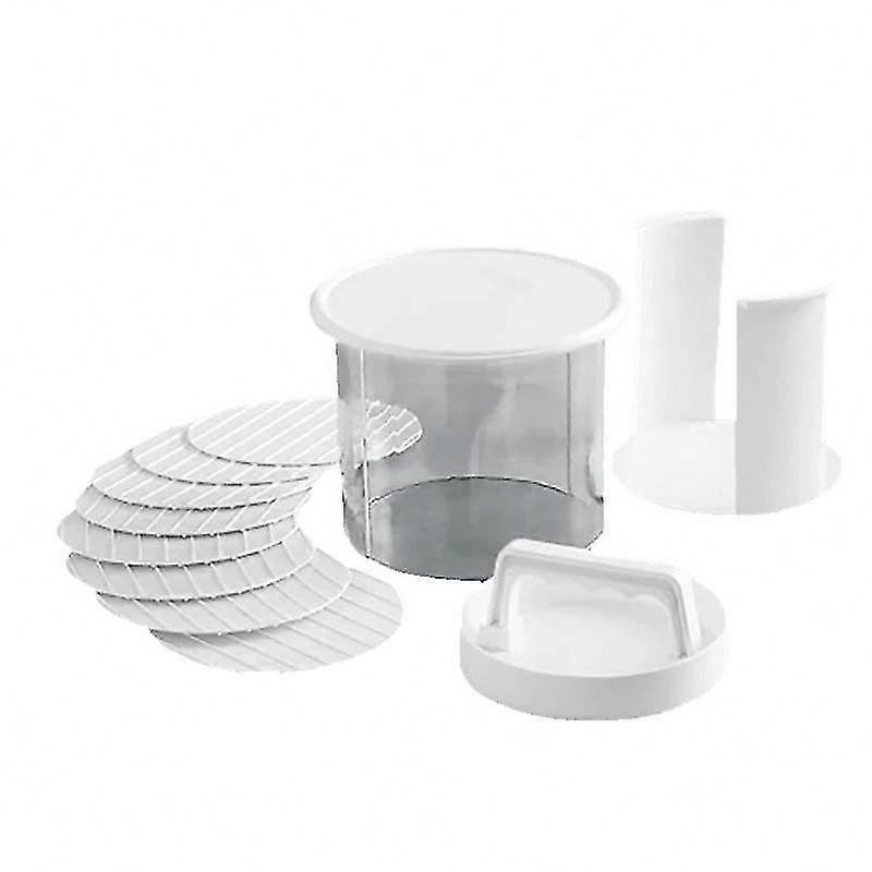 Freezable Burger Patty Maker with Storage Container for Camping