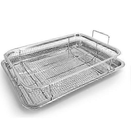 Dishwasher-Safe Stainless Crisping & Grill Kit