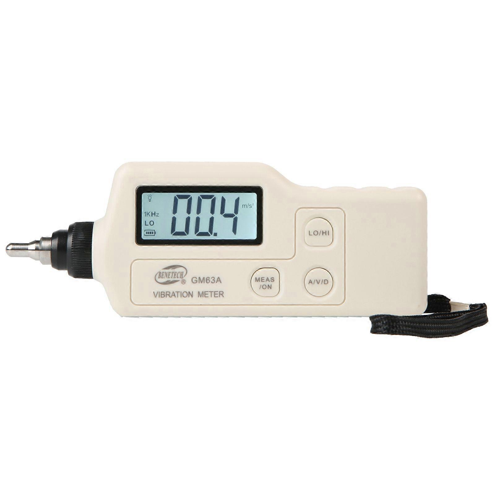 BENETECH GM63A Vibration Meter Digital Tester
