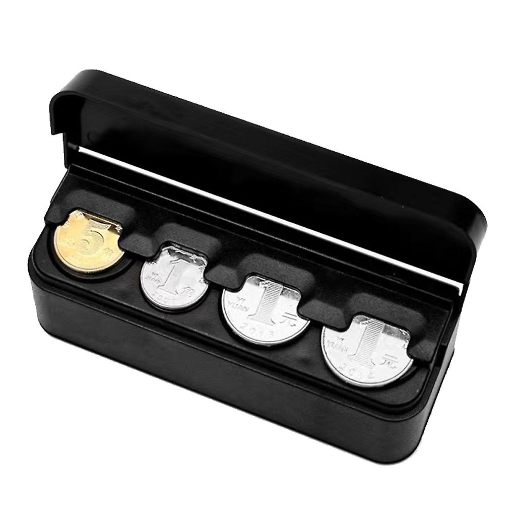 Universal bilmyntholder for koppholder sorter penny, kvart, dime, nikkel