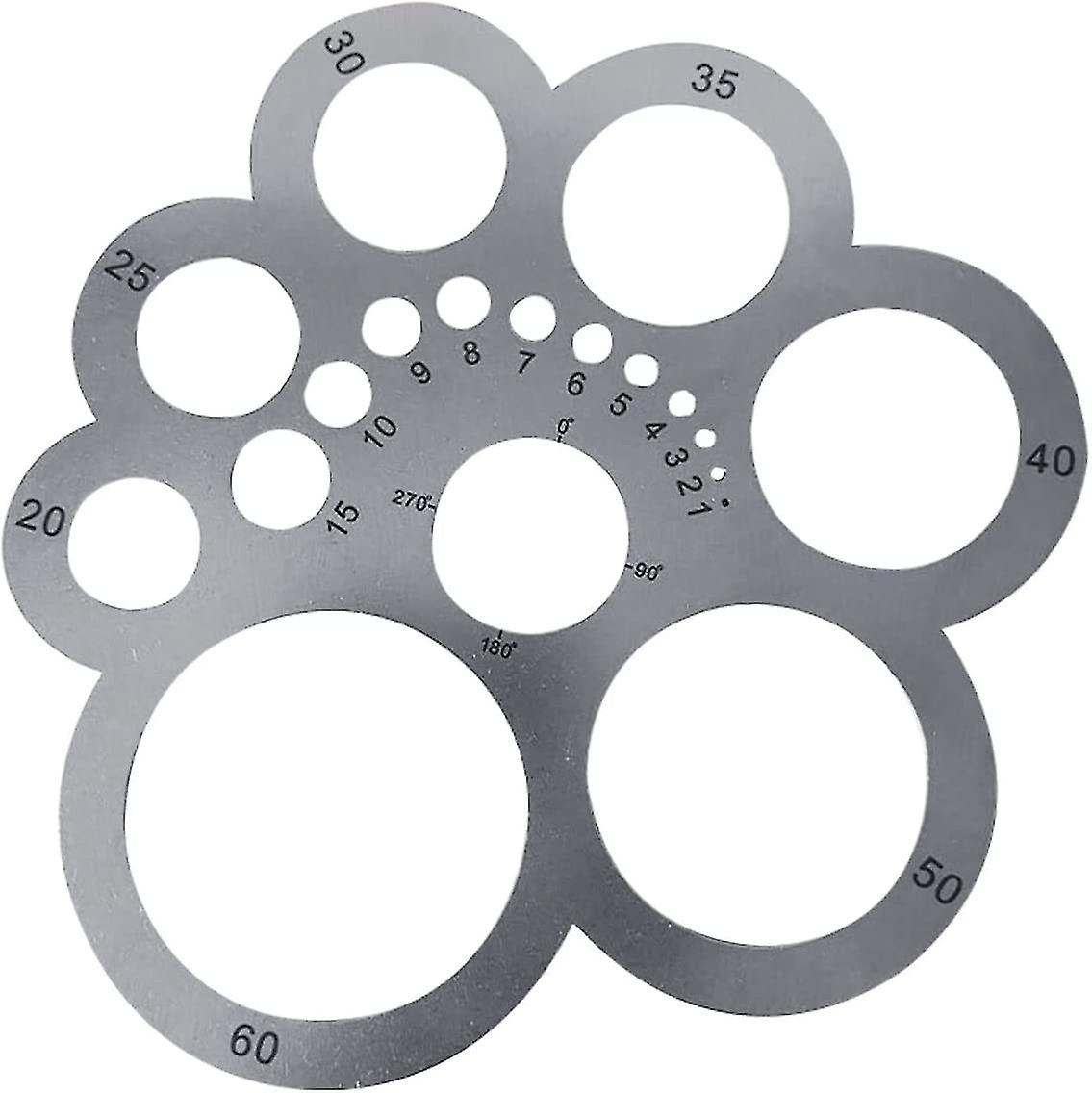 Leather Circle Cutting Tools Metal Leather Circle Cutter Corner Working