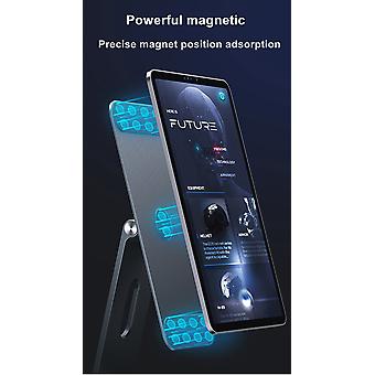 Support magnétique pliable portable en alliage d'aluminium