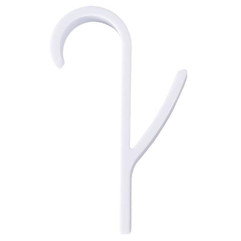 Universal Towel Radiator Hook - Plastic, White
