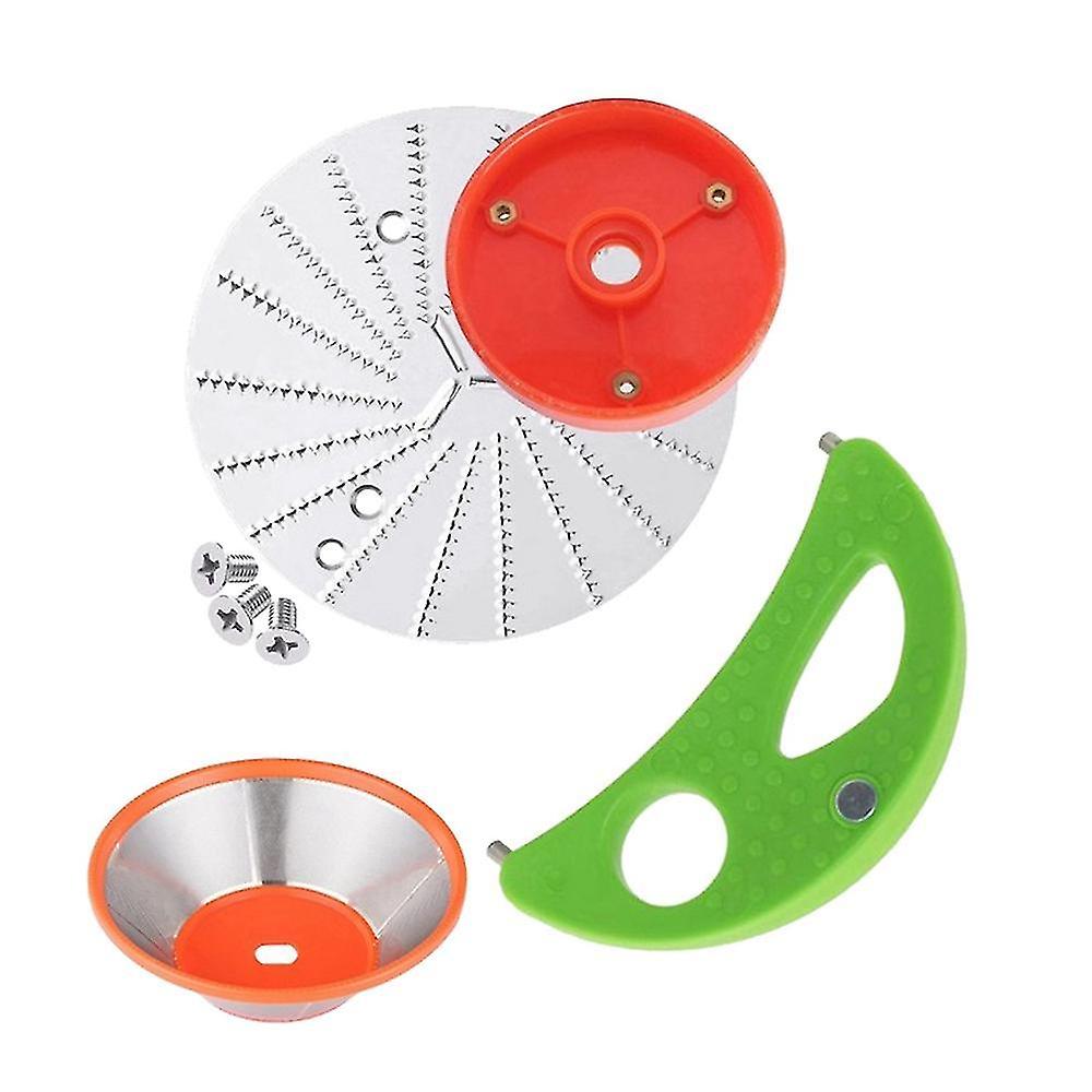 4 Pack Replacement Blade With Base Crescent Tool Filter Basket For Jack Lalanne Power Juicer Replac