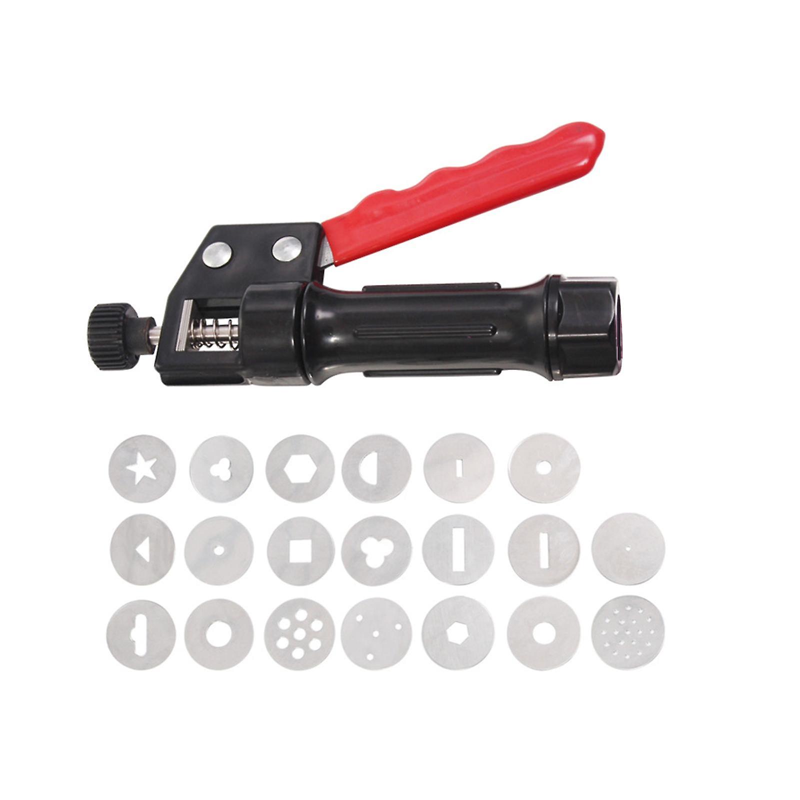 Clay Extruder Baking Different Patterns Discs for DIY Polymer clay Tools