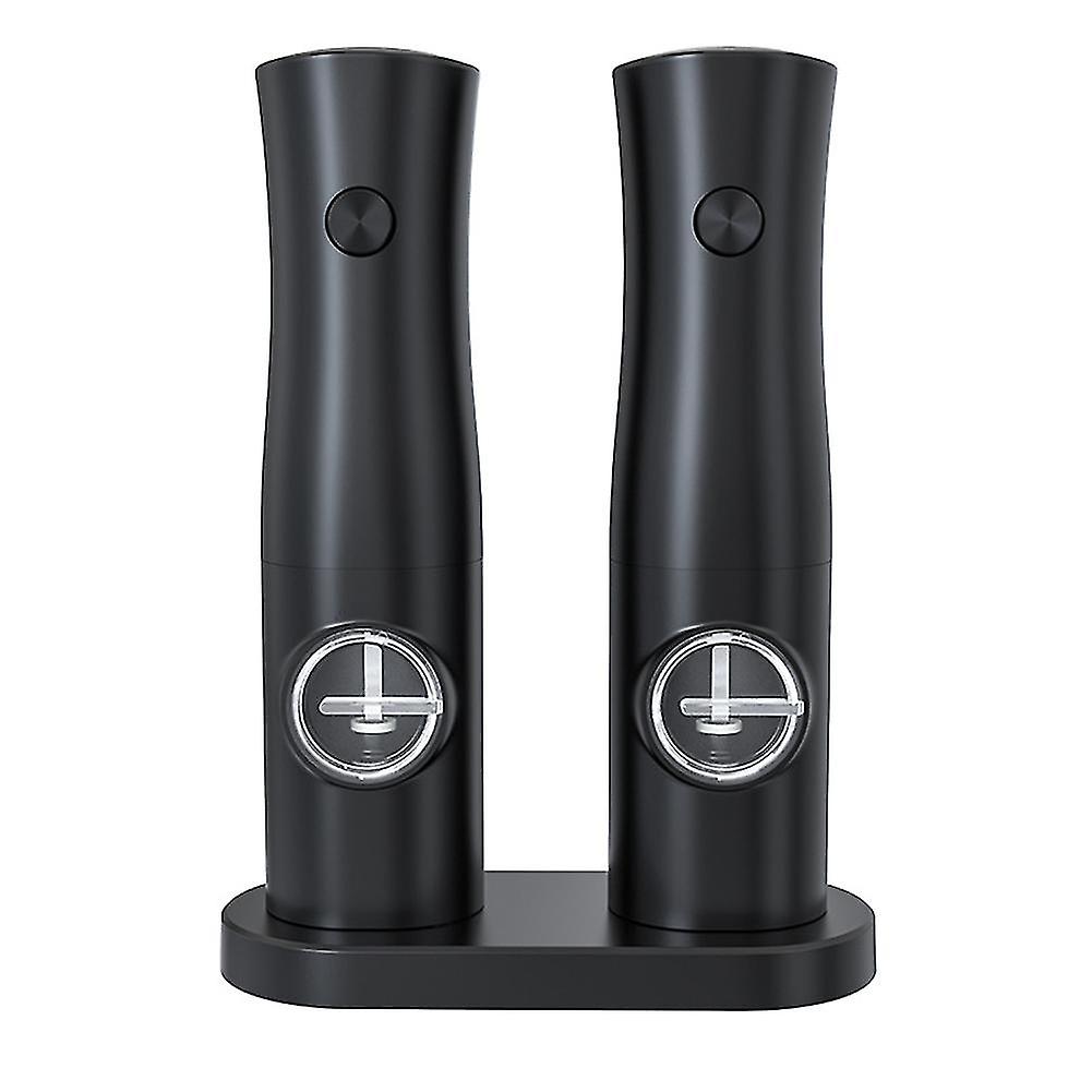 Electric Salt And Pepper Grinder Set,gravity Automatic Salt & Pepper Refillable With Rechargeable B