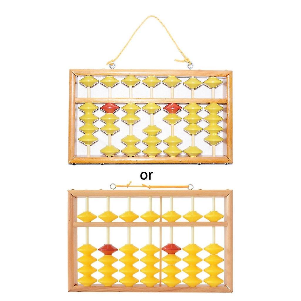7 Column Abacus Calculator Math Teaching Tool Kids Educational Toy For Students