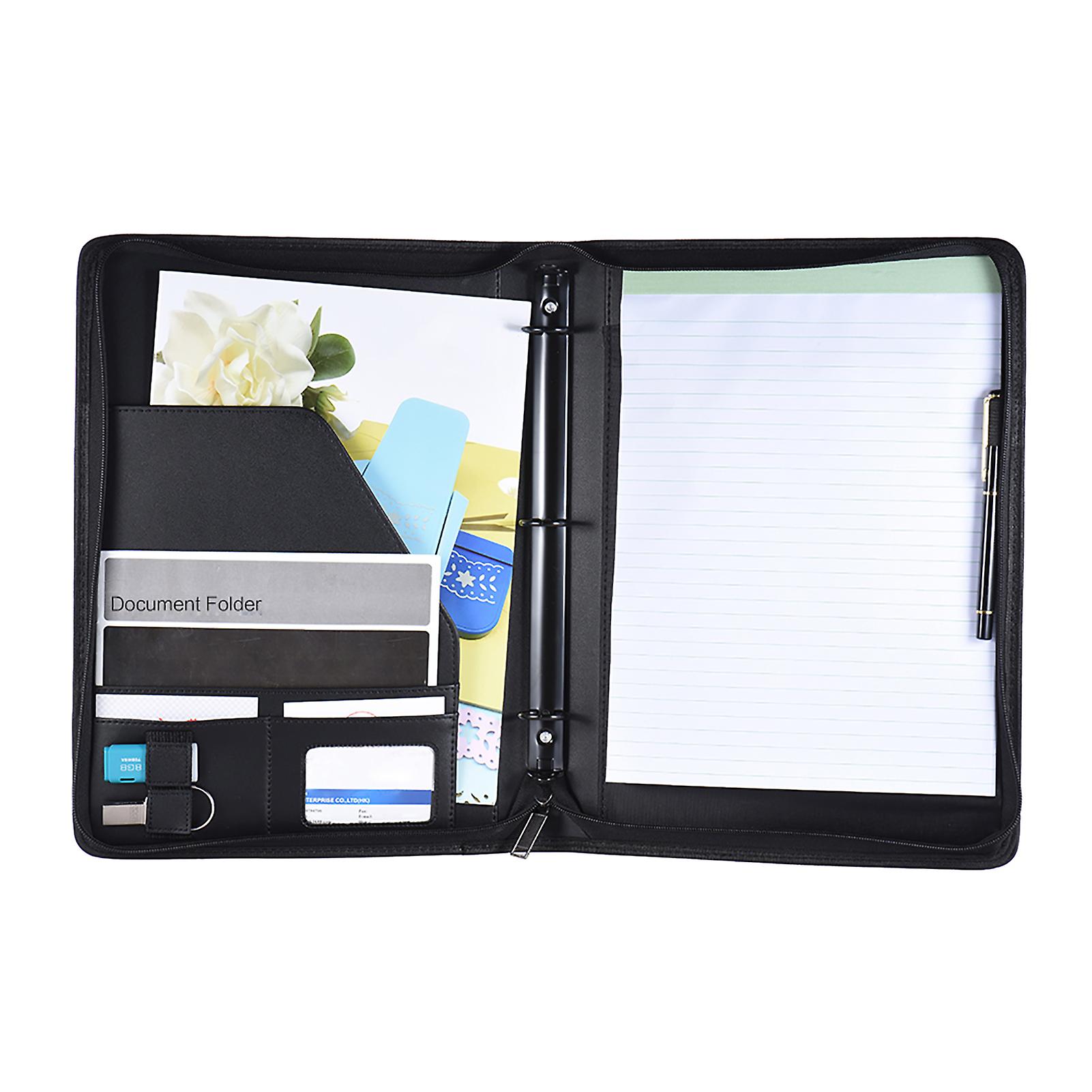 Multifunctional Professional Business Portfolio Padfolio Folder