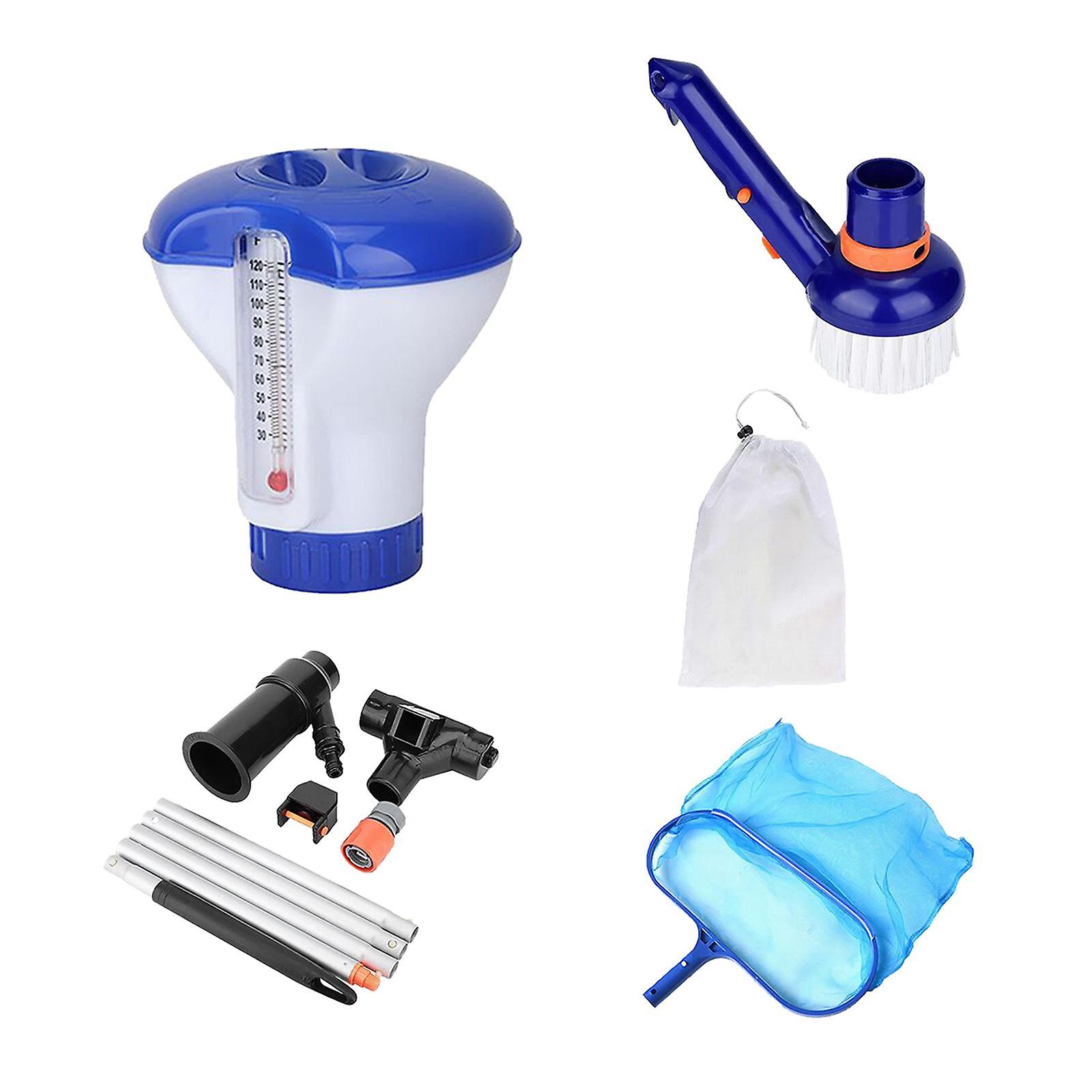 Professional Pool Cleaning Set Vacuum Head Fine Mesh Netting Cleaning Kit