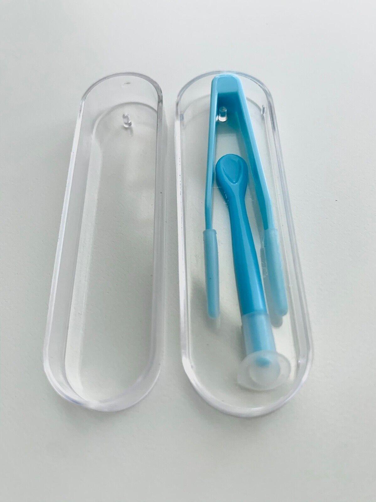 Contact Lens Tweezers Inserter Applicator Travel Case Helper for Soft and Hard