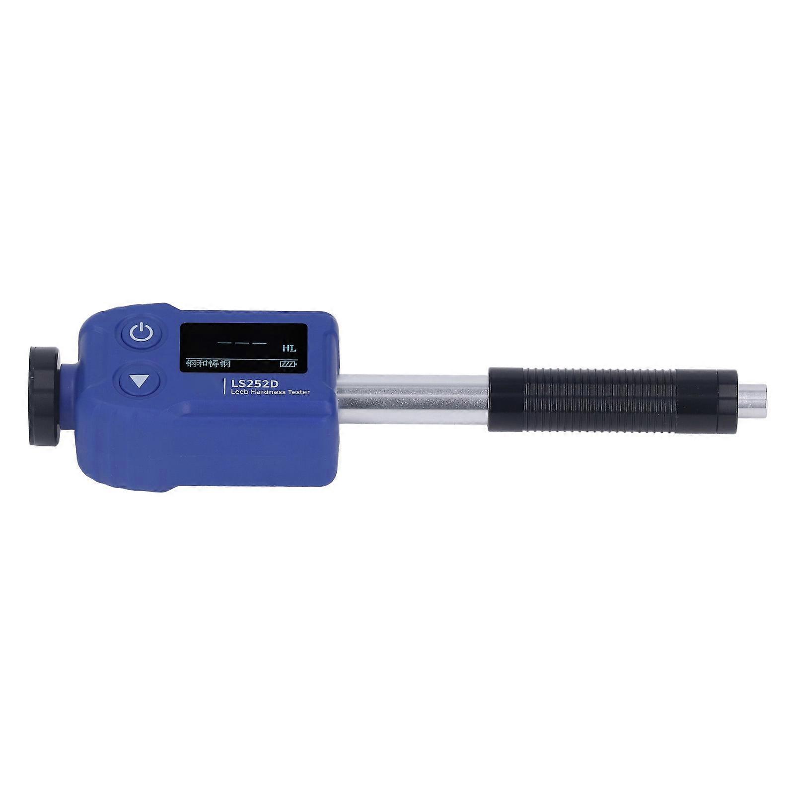 LINSHANG Pen Type Hardness Tester HL HV HB HS HRA HRB HRC Portable Hardness Meter with D Type Impact Device 