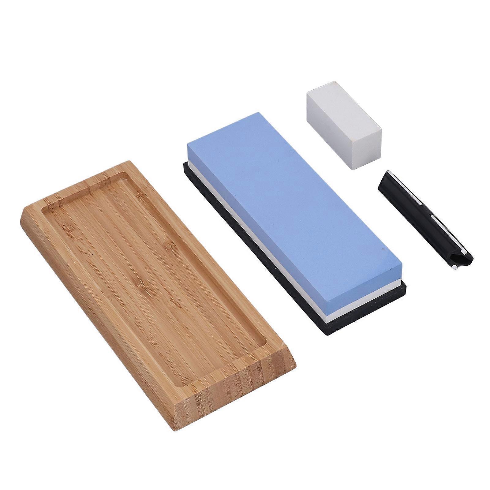 Sharpening Stone 1000 6000 Grits Knife Sharpener Whetstone Polishing Tool Set Kit