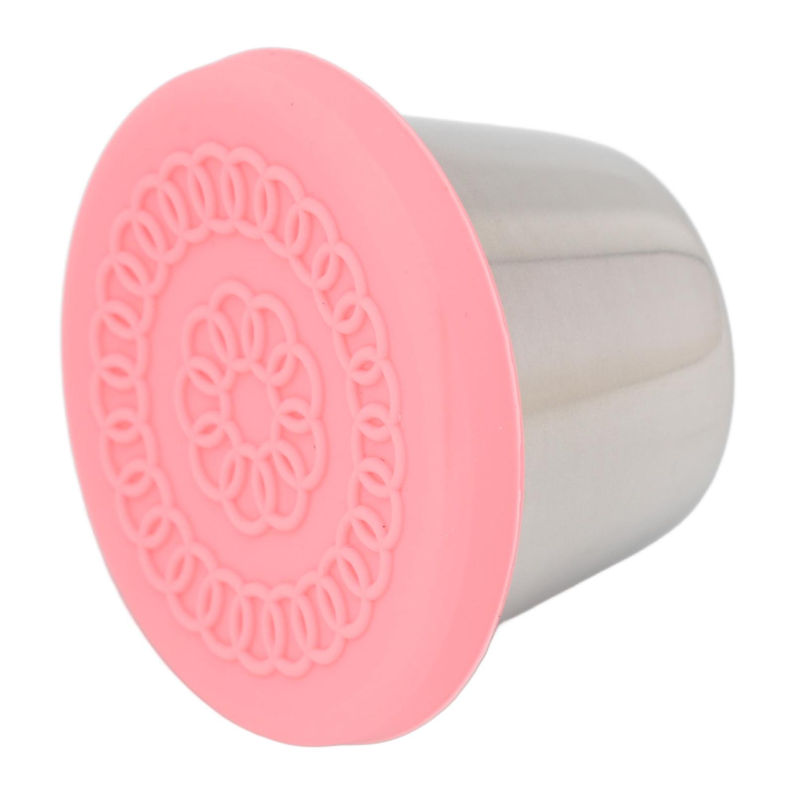 70 ml rosa Abdeckung Edelstahl Dressing & Dip Saucenbehälter