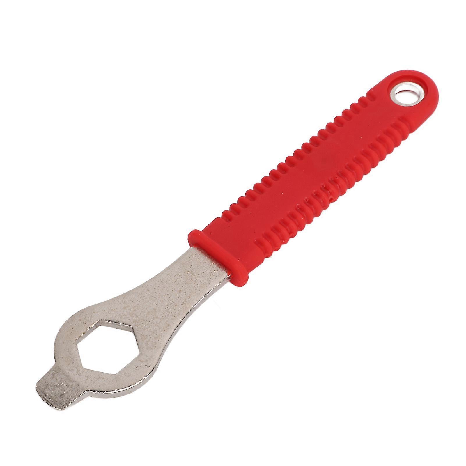 Bike chain tool for cassette removal - red handle sprocket wrench