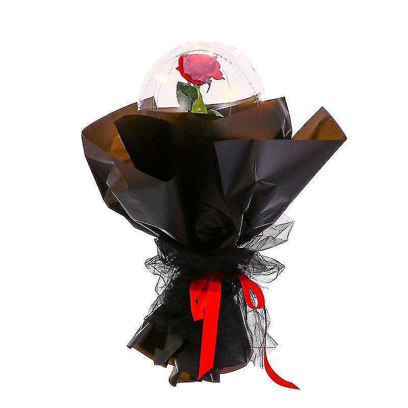 1pcs Glowing Rose Balloon