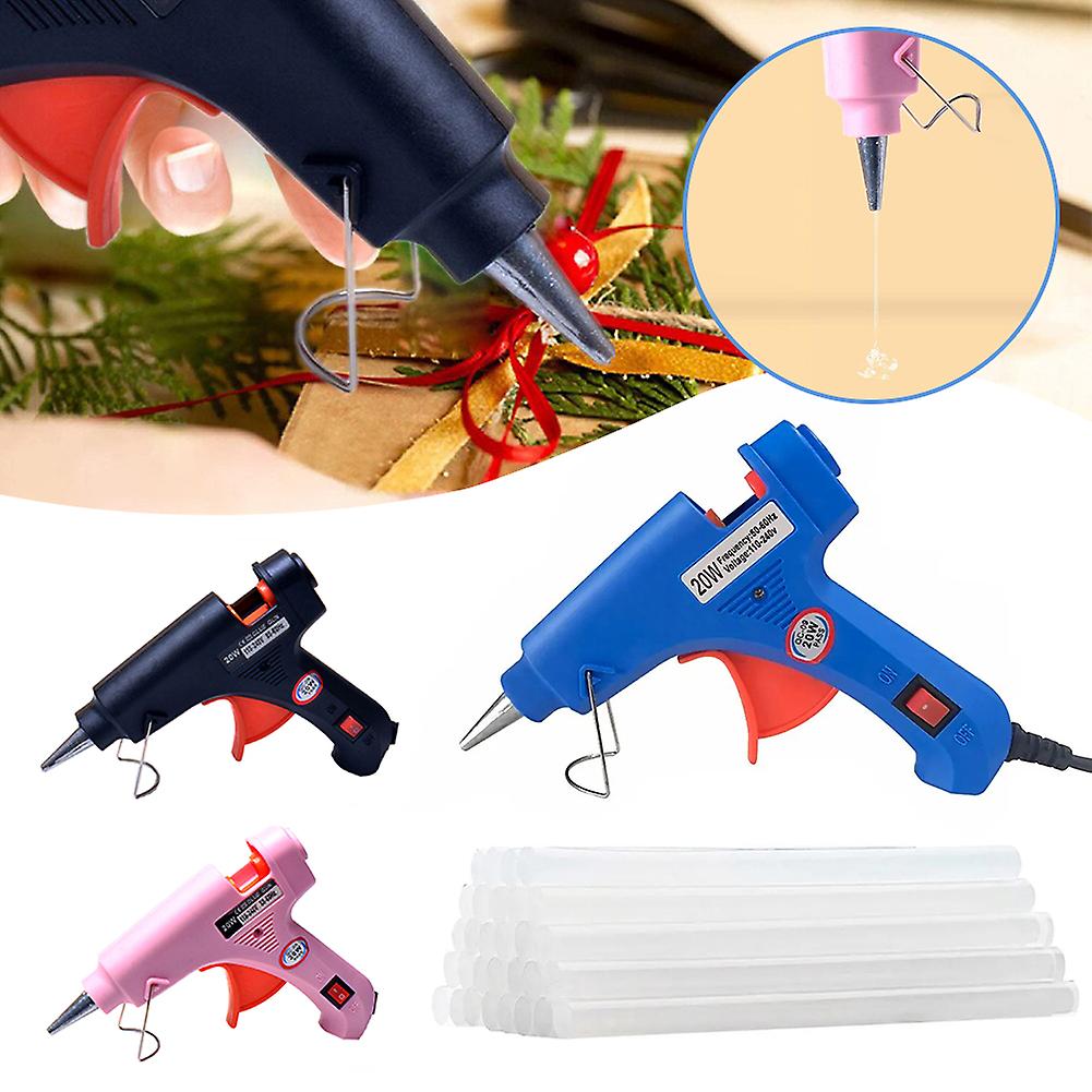 Hot Melting Glue-Gun with 30pcs Glue Sticks Multi-purpose Glue Melting Tool for DIY Crafts