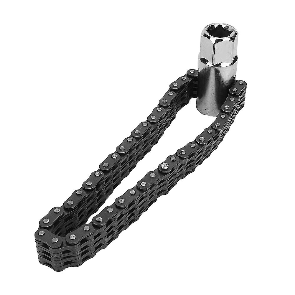 14cm Heavy Duty Chain Oil Filter Wrench Universal Auto Repair Tool for Car Maintenance and Easy Filter Removal