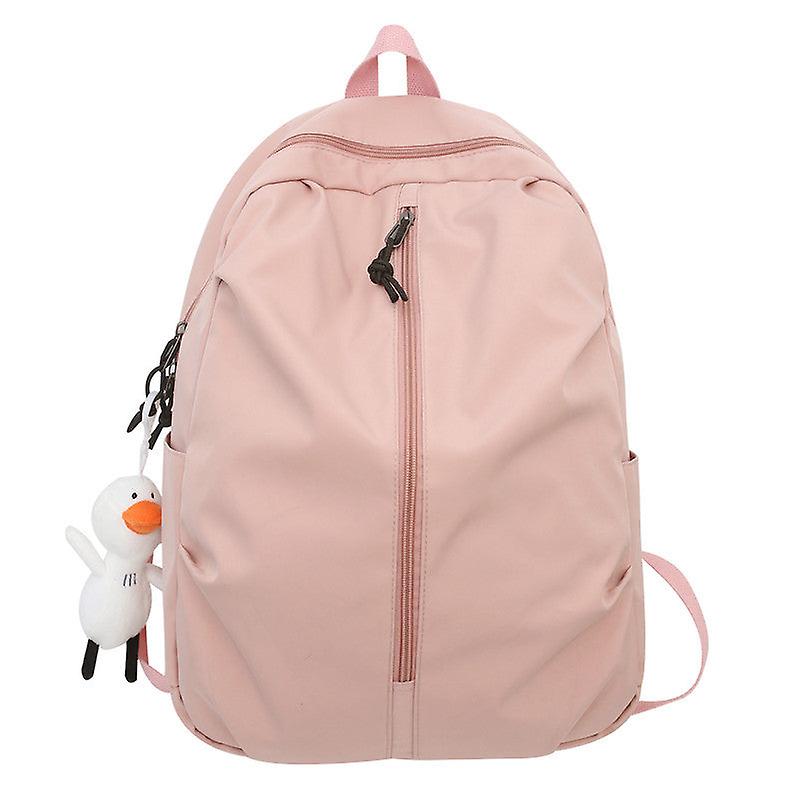 حقيبة ظهر طالب المدرسة حقيبة كتب كلية حقيبة سفر سعة كبيرة بسيط للزوجين في الحرم الجامعي