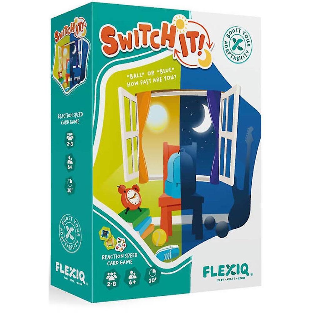 Flexiq Switch It Educational Board Game for 2 to 8 Players Ages 6 Years and Up