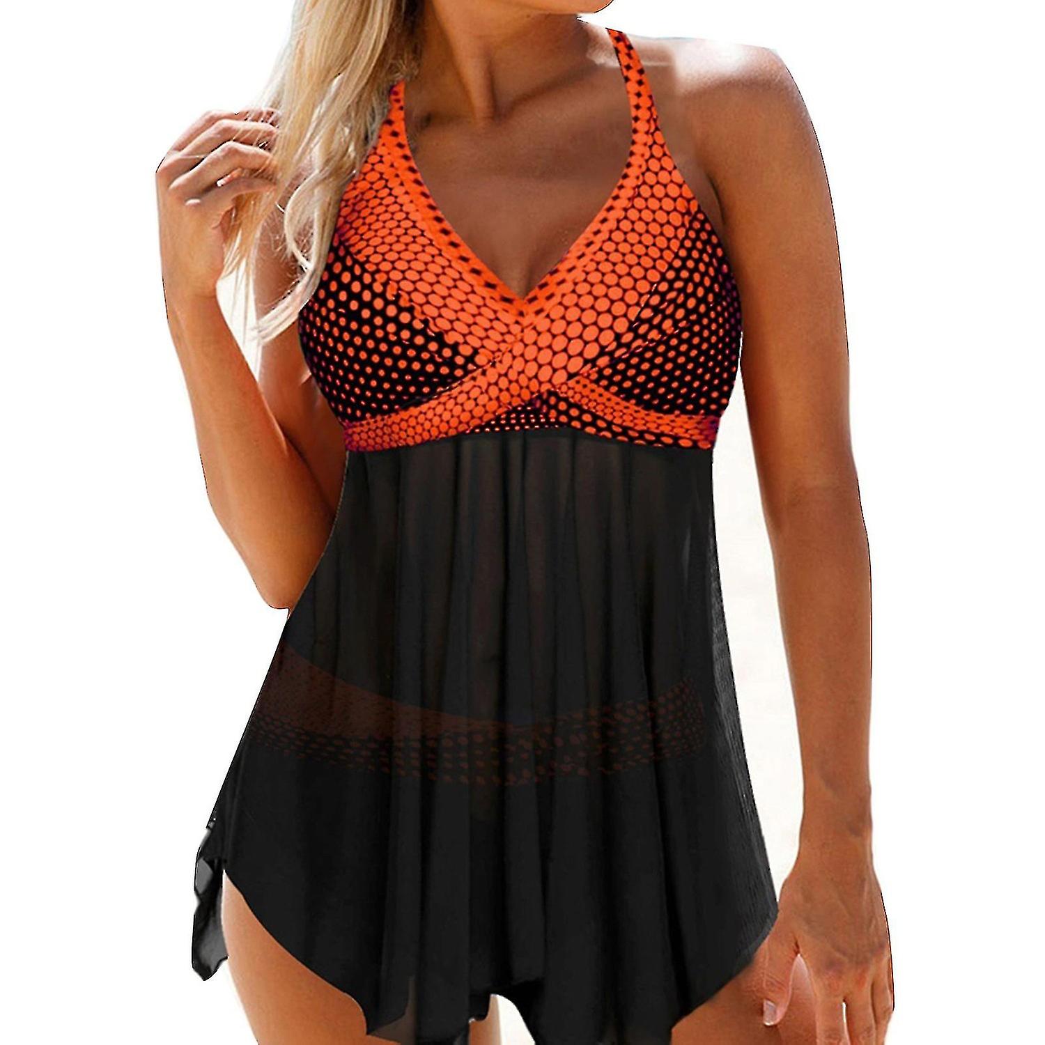 Women's Swimsuits Plus Size Backless Polyester Bathing Suit For Ladies New-eyzi