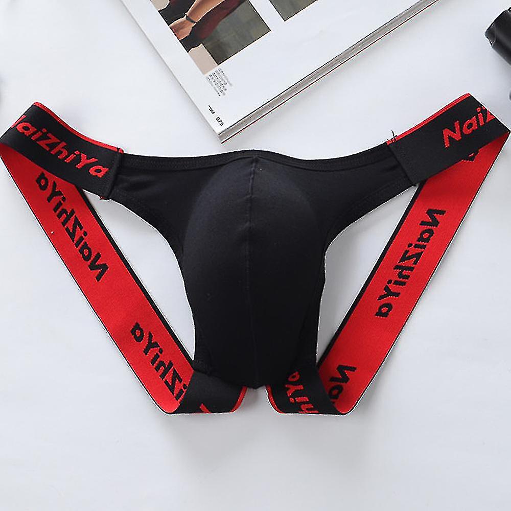 M-2XL Mens Sexy Jockstrap Underwear Briefs Panties Thong G-string