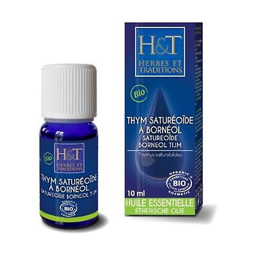 Thyme with borneol essential oil (Thymus satureiodes) Organic 10 ml of essential oil (Thyme)