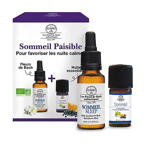 Peaceful Sleep Duos - Elixir 20ml + Essential Oils 5ml 2 units