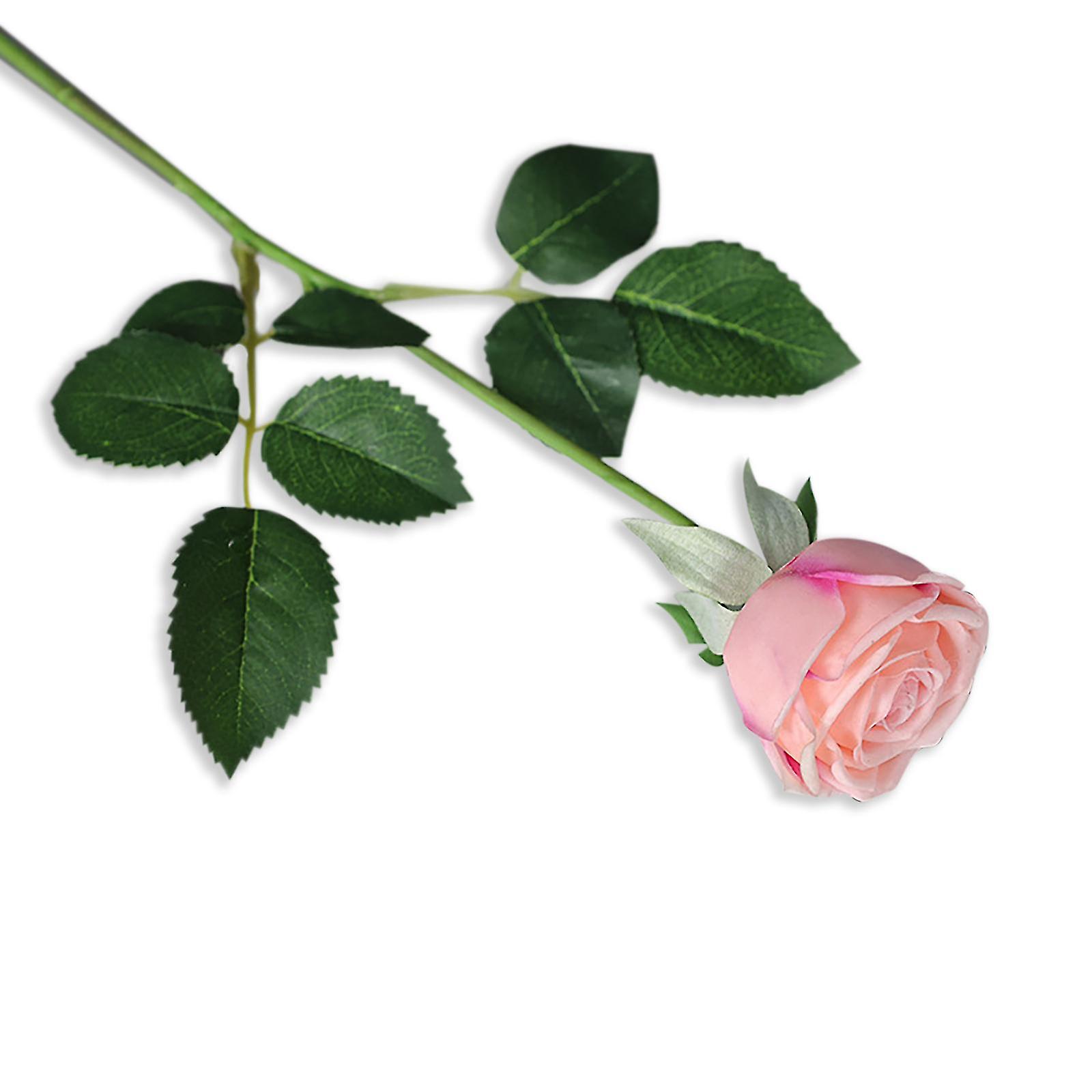 43cm Fake Rose Branch Yard Cloth Multipurpose Multicolor Garden Home