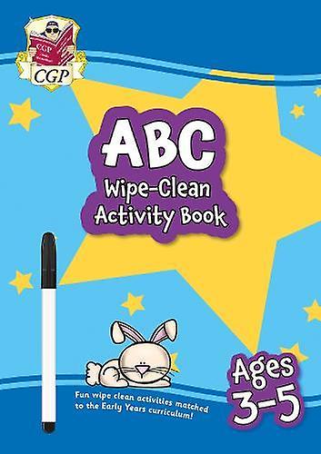Abc Wipeclean Activity Book For Ages 35 With Pen by CGP Books Paperback Book