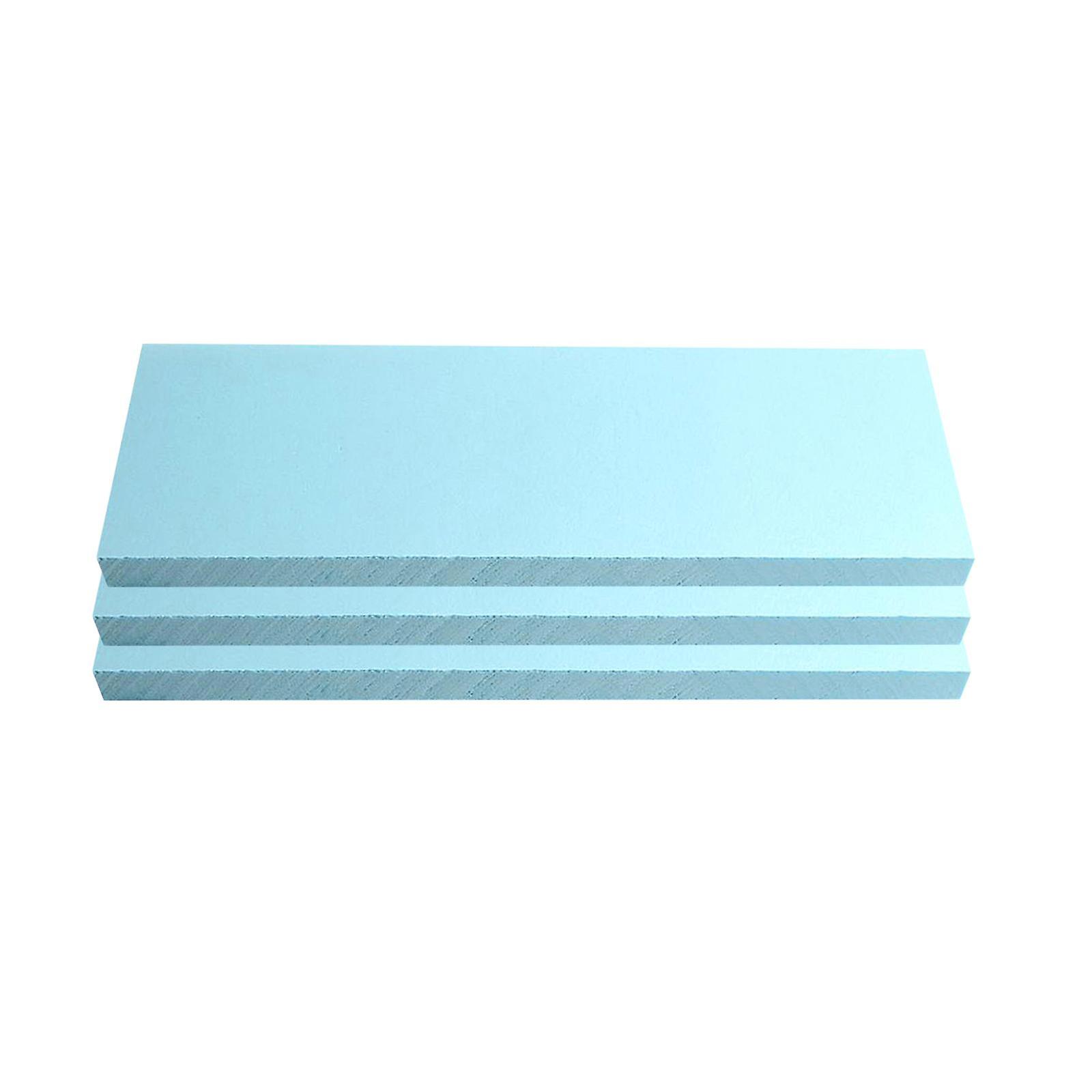 3 Pieces Foam Slab Sheets Crafts Handmade Foam Board for Carving Hobby Model 30cmx10cmx2cm