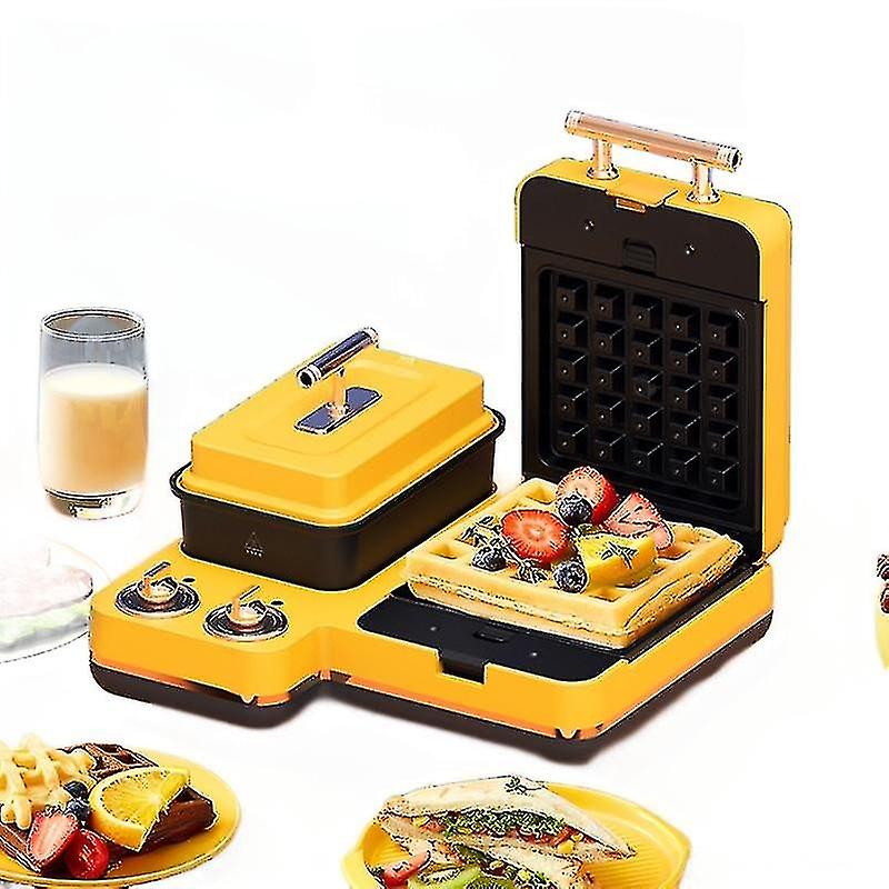 Electric breakfast machine waffle donut cake machine multifunctional sandwich maker