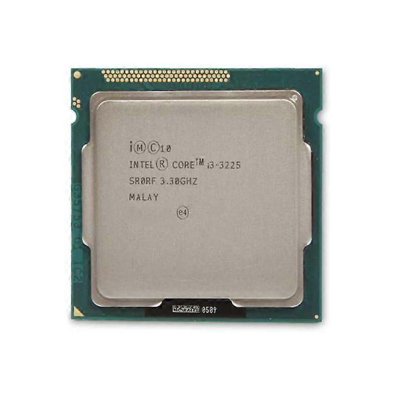 Core i3-3225 CPU - Socket LGA 1155 2 Cores 4 Threads 3.3GHz 3MB L3 Cache 55W.