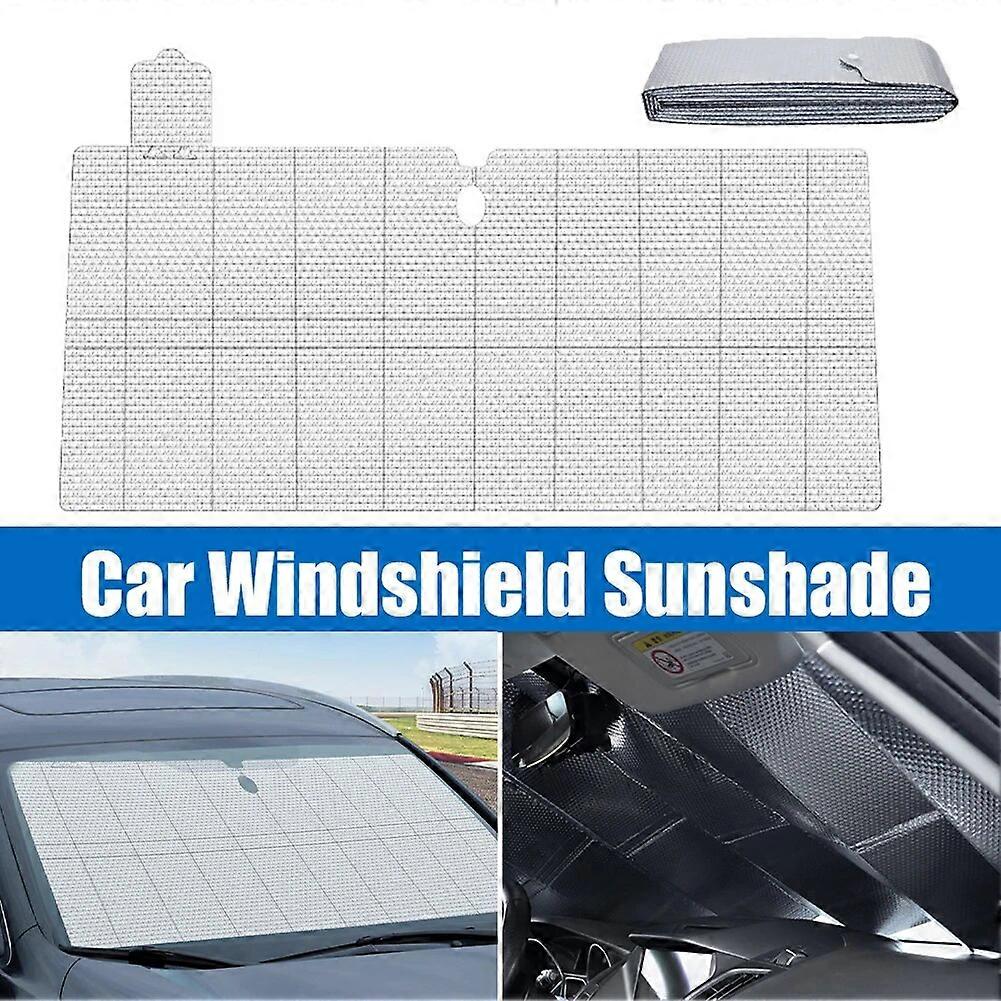 Adjustable Car Sunshade Folding Windshield Cover Sun Shade Aluminum Foil Heat Insulation Sun UV Protection Auto Accessories ST1M550