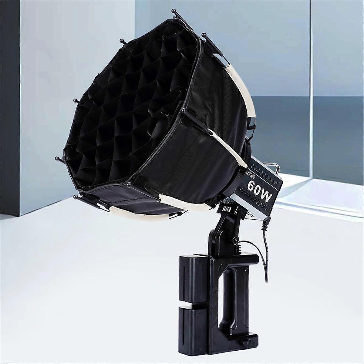 30cm åttekantet softbox mini bowens mount hurtigutløser honeycomb grid softbox for zu60 eller m60 cob fyll lys studio