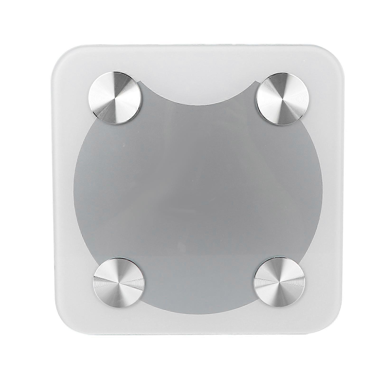 Digital Weighing Scale Professional Bluetooth Led Display Smart Body Fat Scale For Men Women (white)