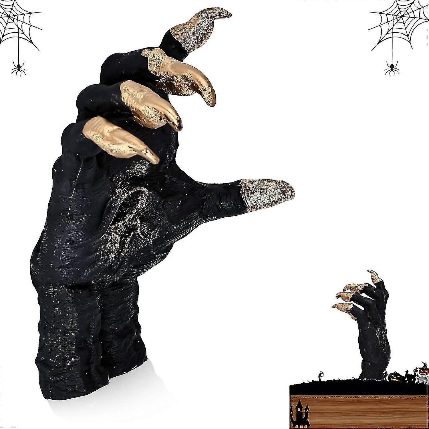 Resin Halloween Spooky Hand Statue, Witch Hand, Resin Hanging Statues, Resin Statue Accessories, Ret