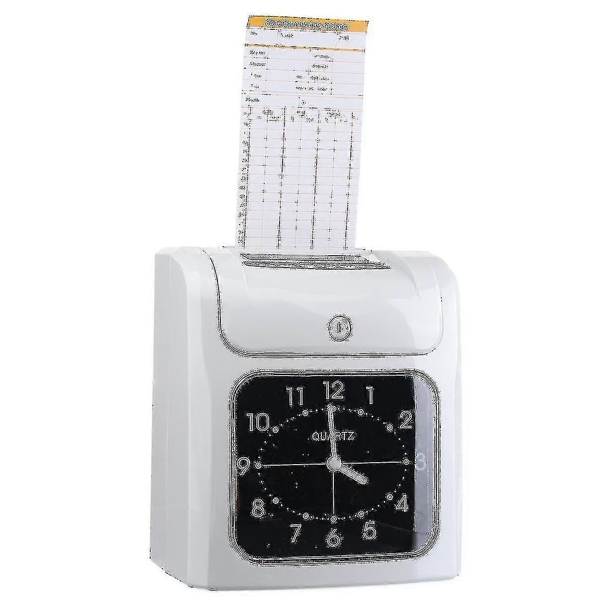 Electronic Employee Analogue Time Recorder Time Clock With Card Time Attendance Machine